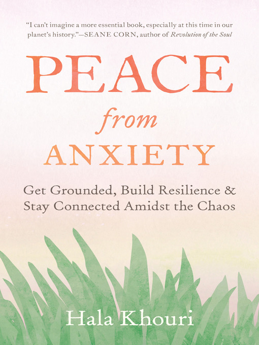 Title details for Peace from Anxiety by Hala Khouri - Wait list